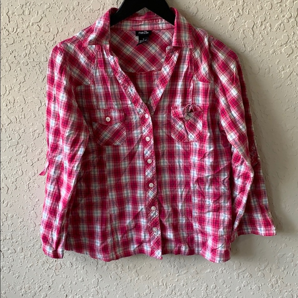 Rue 21 long sleeve flannel